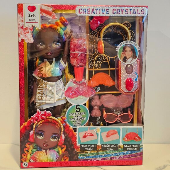 Rainbow High Creative Crystals Iris Fashion Doll - Picture 1 of 10